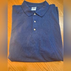 Mens, New, XXL, Gildan, Navy, Short-Sleeve, Polo, Shirt